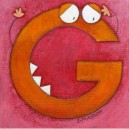 (070) G rigolo- 7,5x7,5 cm