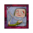 La petite culotte - 60 x 60 cm - Acrylique sur toile 