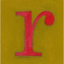 (181) R simple- 7,5x7,5 cm