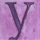 (251) Y simple- 7,5x7,5 cm