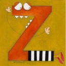 (260) Z rigolo- 7,5x7,5 cm