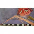 Si j'avais su... 100x50 cm - Acrylique sur toile