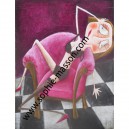 Il est venu - 50x65 cm - Acrylique sur toile