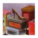 Mon petit soulier - carte double 15x30cm ouverte