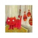 Chat me plaît - 15 x 15 cm