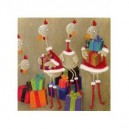 Caquetages et empaquetages - 15 x 15 cm