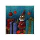Lutin de Noël - 15 x 15 cm