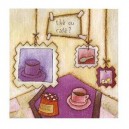 Thé - 15x15cm