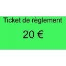 Ticket de 100 €
