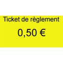 Ticket de 0,5 €