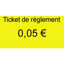 Ticket de 0,05 €