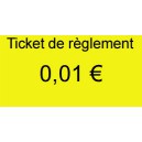 Ticket de 0,01 €