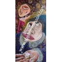 La fiancée de l'ogre - 50 x 100 cm