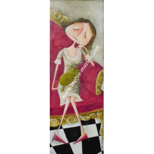La Belle au Bois Dormant - 40 x 120 cm