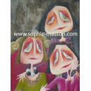 Portraits de famille II - 60 x 80 cm