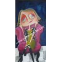 Pourvu qu'il revienne ... - 50 x 100 cm