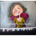 Elise II - 80 x 80 cm