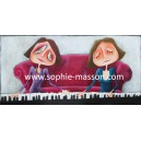 Anna & Magdalena - 60 x 120 cm