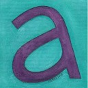 (011) A simple - 7,5x7,5 cm