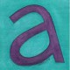 (011) A simple - 7,5x7,5 cm