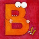 (020) B rigolo- 7,5x7,5 cm