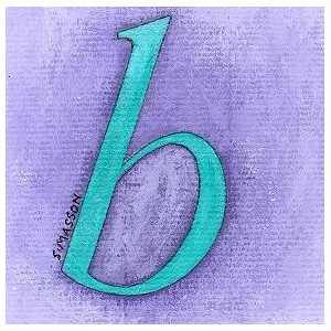 (021) B simple - 7,5x7,5 cm