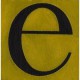 (051) E simple - 7,5x7,5 cm