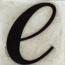 (052) E simple 2- 7,5x7,5 cm