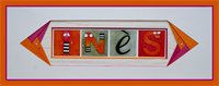 Une réalisation à partir de lettres stickers