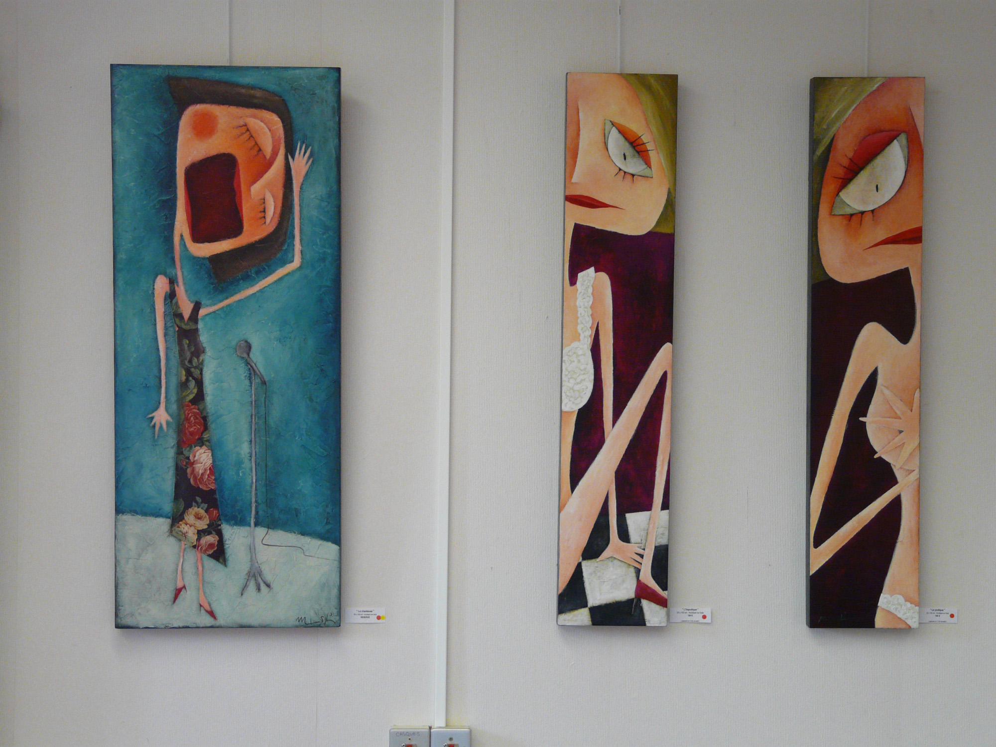Les vedettes de l'exposition